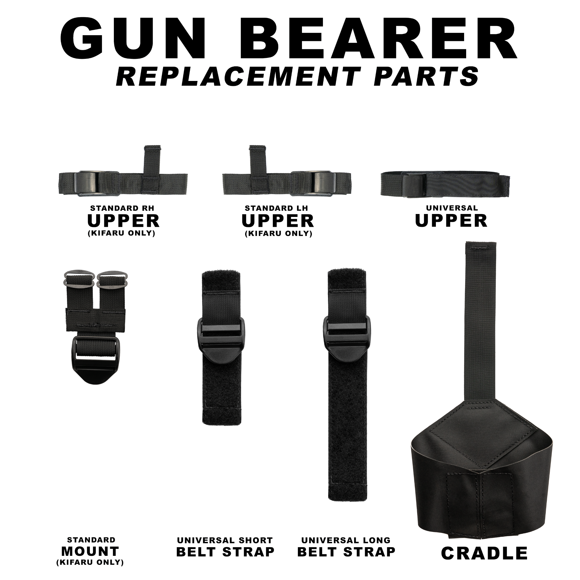 Gun Bearer Replacement Parts