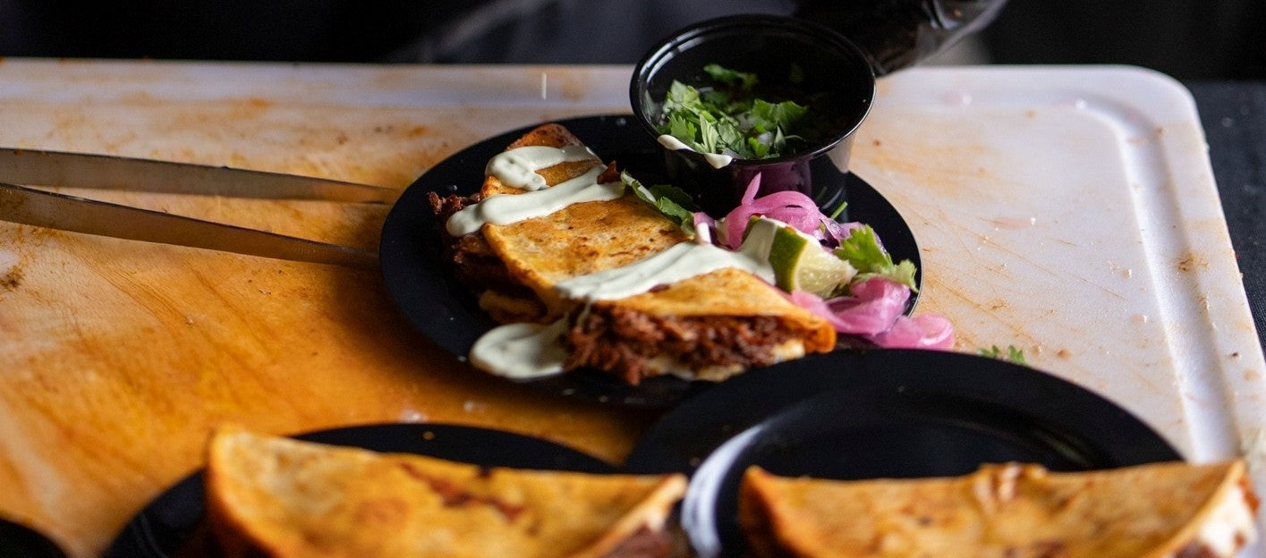 Quesa Birria Tacos