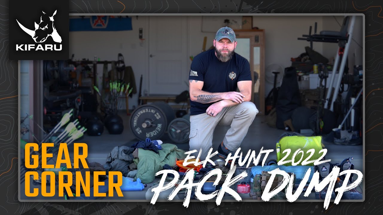 Elk Hunt 2022 Pack Dump