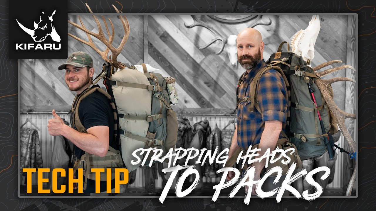 Strapping Heads on Packs