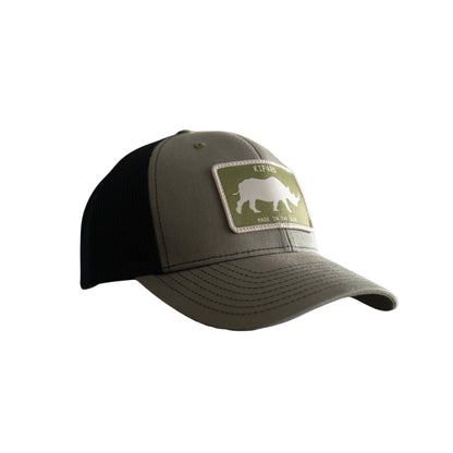 Rhino Patch Hat Green