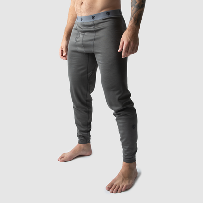 Men's Ridgeline Heavy Base Layer Bottom (Wolf Grey)