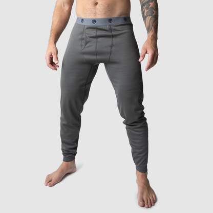 Men's Ridgeline Heavy Base Layer Bottom (Wolf Grey)