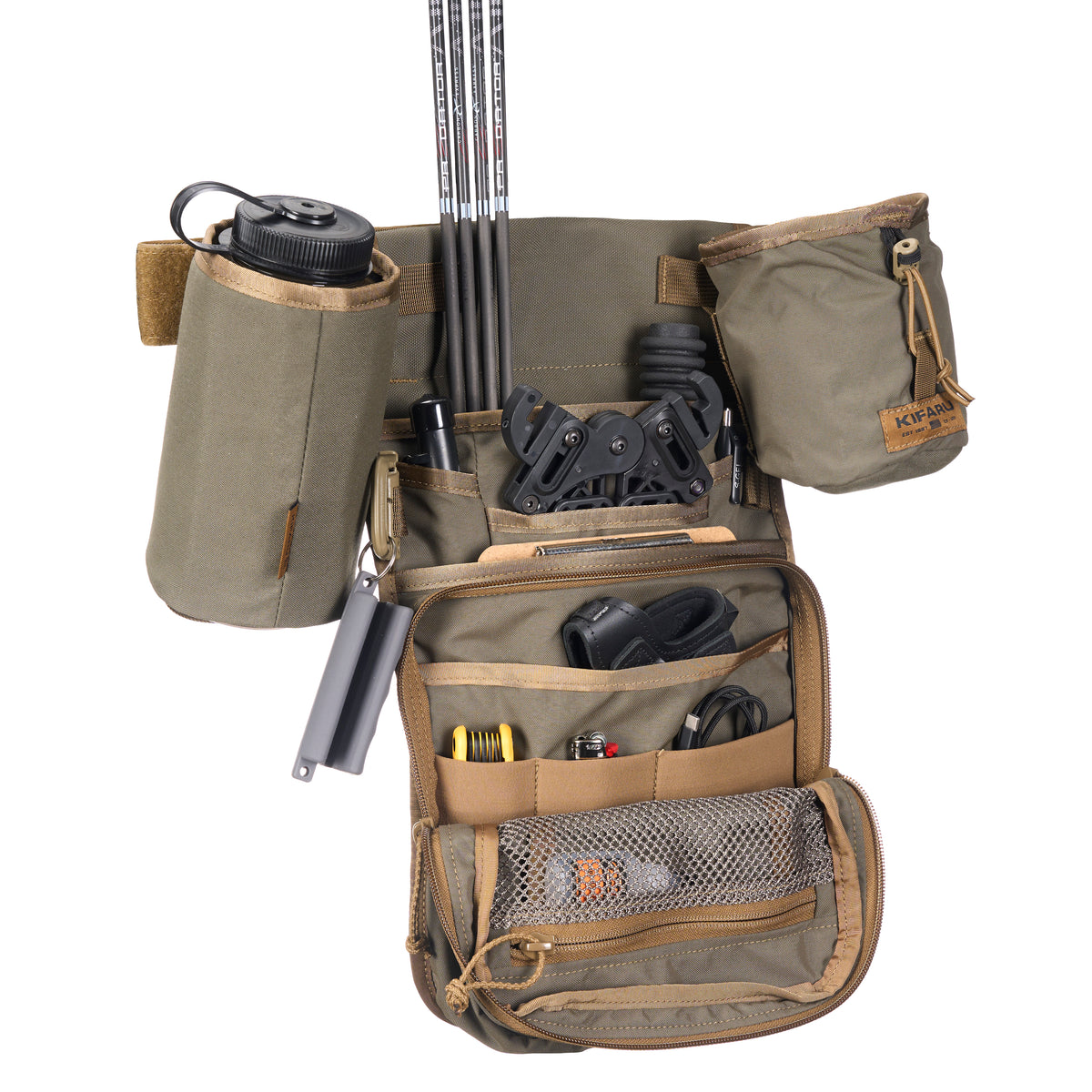 Range Hip Quiver | Organized Archery Quiver for Range & 3D Shooting ...