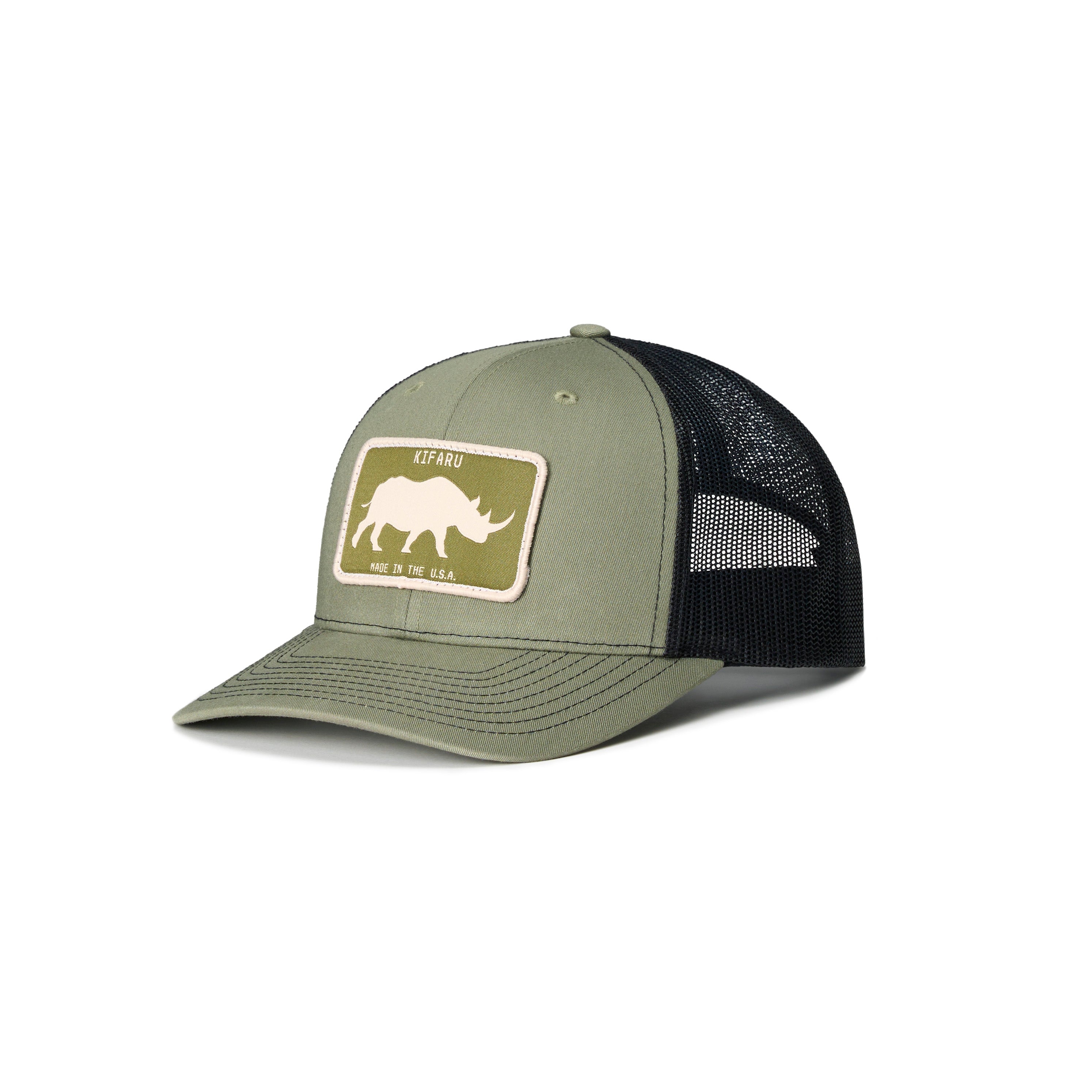 Rhino Patch Hat Green